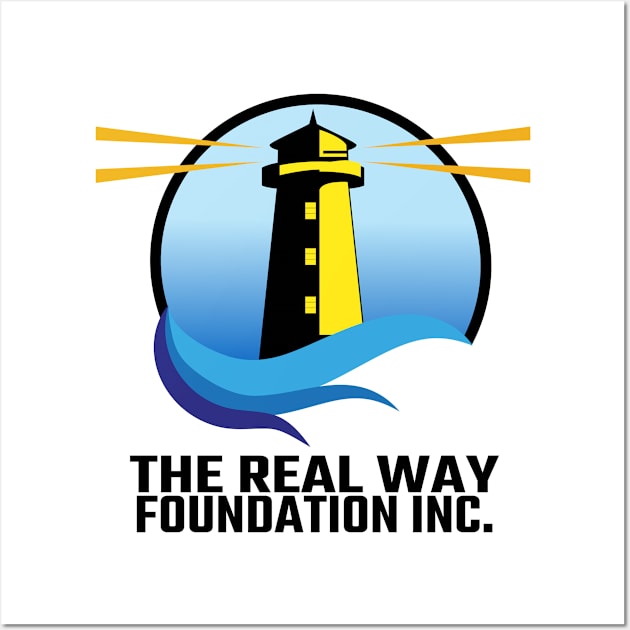 The Real Way Stacked Classic Logo Wall Art by The Real Way Foundation